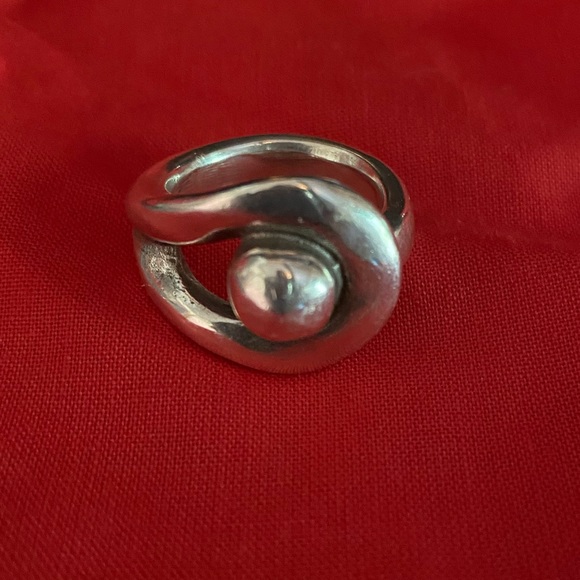 💥price reduced💥 UNO de 50 Ojal silver ring, size 8.5 - Picture 1 of 4